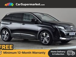 Black Used 2022 Peugeot 3008 Allure Hatchback | £16,197