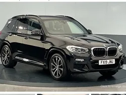 Black Used 2019 BMW X3 M Sport SUV | £23,999 (Fair price)