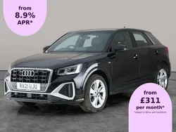 Black Used 2021 Audi Q2 S-Line SUV | £21,362 (Fair price)