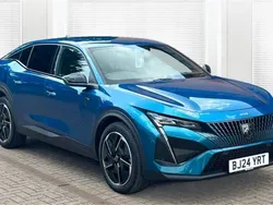 Blue Used 2024 Peugeot 408 GTi Sedan | £21,846 (Fair price)