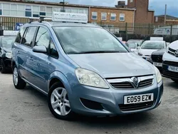 Silver Used 2009 Vauxhall Zafira Active MPV | £1,995 (A bit pricey)