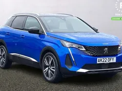 Blue Used 2022 Peugeot 3008 Premium Estate | £21,399 (Fair price)