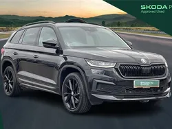 Black Used 2022 Skoda Kodiaq SportLine SUV | £31,709 (A bit pricey)