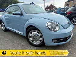 Blue Used 2014 VW Beetle Design Hatchback | £5,499 (Good price)