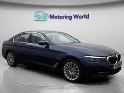 Blue Used 2021 BMW 530e Sedan | £20,400 (Fair price)