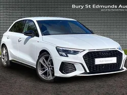 White Used 2024 Audi A3 Black Edition Hatchback | £29,258 (Expensive)