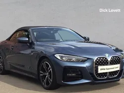 Blue Used 2022 BMW 420 M Sport Cabriolet | £30,995 (Fair price)