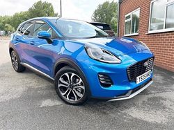 Blue New 2025 Ford Puma Titanium SUV | £22,995