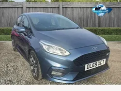 Blue Used 2020 Ford Fiesta ST-Line Hatchback | £9,494 (Fair price)