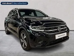 Black Used 2024 VW T-Roc R-line SUV | £28,286 (Fair price)