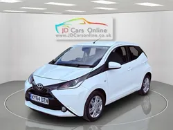 White Used 2014 Toyota Aygo x-press Hatchback | £5,494 (A bit pricey)