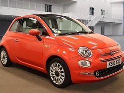 Pink Used 2016 Fiat 500 Lounge Hatchback | £5,995 (Fair price)