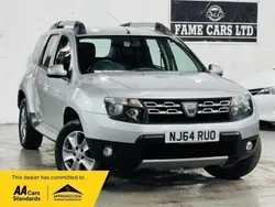 Silver Used 2014 Dacia Duster Lauréate SUV | £2,500