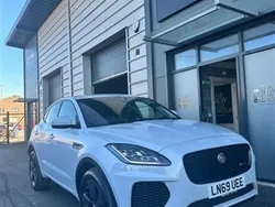 White Used 2019 Jaguar E-Pace Chequered Flag SUV | £21,400 (A bit pricey)