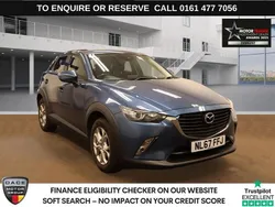 Blue Used 2017 Mazda CX-3 SUV | £10,940 (Good price)