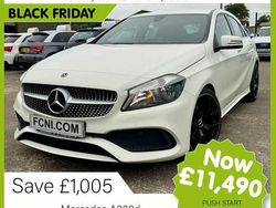 White Used 2017 Mercedes A200 AMG line Hatchback | £11,490 (Fair price)