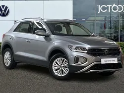 Silver Used 2024 VW T-Roc Life SUV | £24,493 (Fair price)