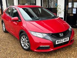 Red Used 2012 Honda Civic SE Hatchback | £5,299 (A bit pricey)