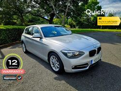 Silver Used 2013 BMW 118 Performance Hatchback | £5,595 (Fair price)