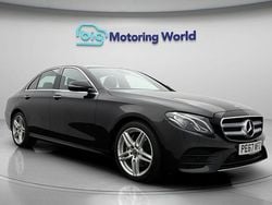 Black Used 2017 Mercedes E220 AMG line Sedan | £17,078 (Fair price)