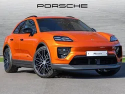 Orange New 2025 Porsche Macan SUV | £74,940 (Fair price)