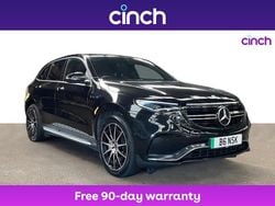 Black Used 2020 Mercedes EQC400 AMG line SUV | £24,299 (Good price)