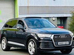 Black Used 2015 Audi Q7 S-Line SUV | £16,990