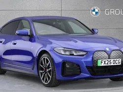 Portimao blue Used 2025 BMW i4 M Sport Sedan | £43,990 (A bit pricey)
