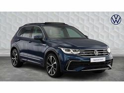 Blue Used 2021 VW Tiguan R-line SUV | £22,900 (Fair price)