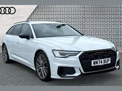 White Used 2024 Audi S6 Black Edition Estate | £58,009 (Expensive)