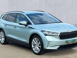 Silver Used 2021 Skoda Enyaq iV ecoSuite SUV | £19,890 (Fair price)