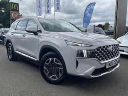 Glacier white Used 2022 Hyundai Santa Fe Premium SUV | £26,989 (Super price)