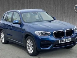Blue Used 2018 BMW X3 Comfort Edition SUV | £23,995 (Fair price)