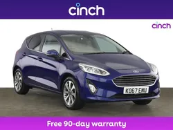 Blue Used 2018 Ford Fiesta Zetec Hatchback | £7,899 (Fair price)