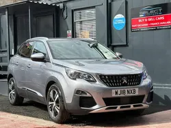 Grey Used 2018 Peugeot 3008 Allure Hatchback | £13,340 (Fair price)