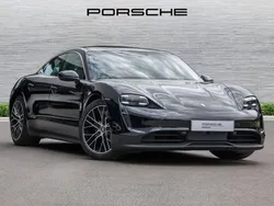 Black Used 2022 Porsche Taycan Sedan | £49,995 (Good price)