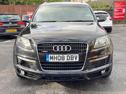 Black Used 2008 Audi Q7 S-Line SUV | £3,995