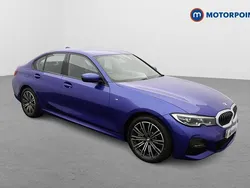 Blue Used 2021 BMW 330e M Sport Sedan | £21,999 (Fair price)