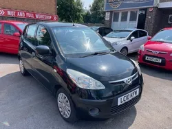 Black Used 2010 Hyundai i10 Classic Hatchback | £2,875 (A bit pricey)