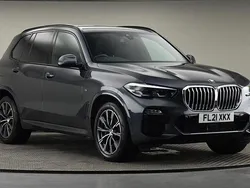 Grey Used 2021 BMW X5 M Sport SUV | £40,150 (Good price)