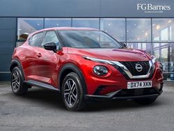 Red Used 2024 Nissan Juke N-Connecta SUV | £15,499 (Fair price)