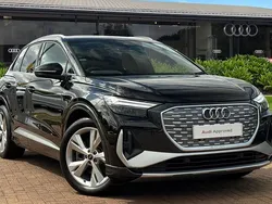 Black Used 2024 Audi Q4 e-tron S-Line SUV | £33,240 (Super price)