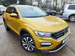 Yellow Used 2021 VW T-Roc Active SUV | £15,794 (Fair price)