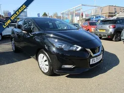 Black Used 2021 Nissan Micra Acenta Hatchback | £11,250 (Fair price)