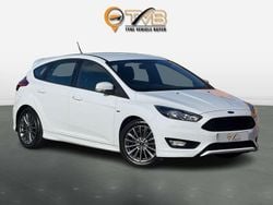 White Used 2017 Ford Focus ST-Line Hatchback | £6,995 (Good price)