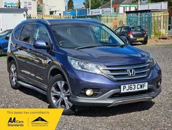 Blue Used 2013 Honda CR-V SR SUV | £6,290 (Fair price)