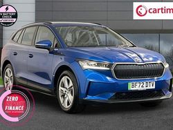 Blue Used 2022 Skoda Enyaq iV SUV | £15,750 (Fair price)