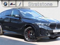 Black Used 2025 BMW X6 M Sport SUV | £72,500