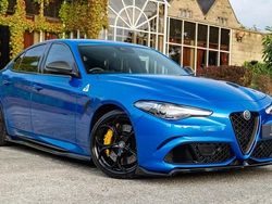Blue Used 2019 Alfa Romeo Giulia Quadrifoglio Sedan | £39,990 (A bit pricey)