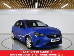 Blue Used 2022 Vauxhall Corsa Edition Hatchback | £10,349 (Good price)
